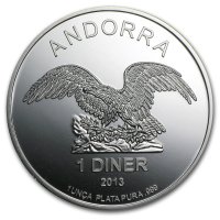Andorra Eagle Silbermünzen kaufen