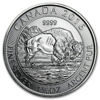 Bison Kanada Silbermünzen kaufen