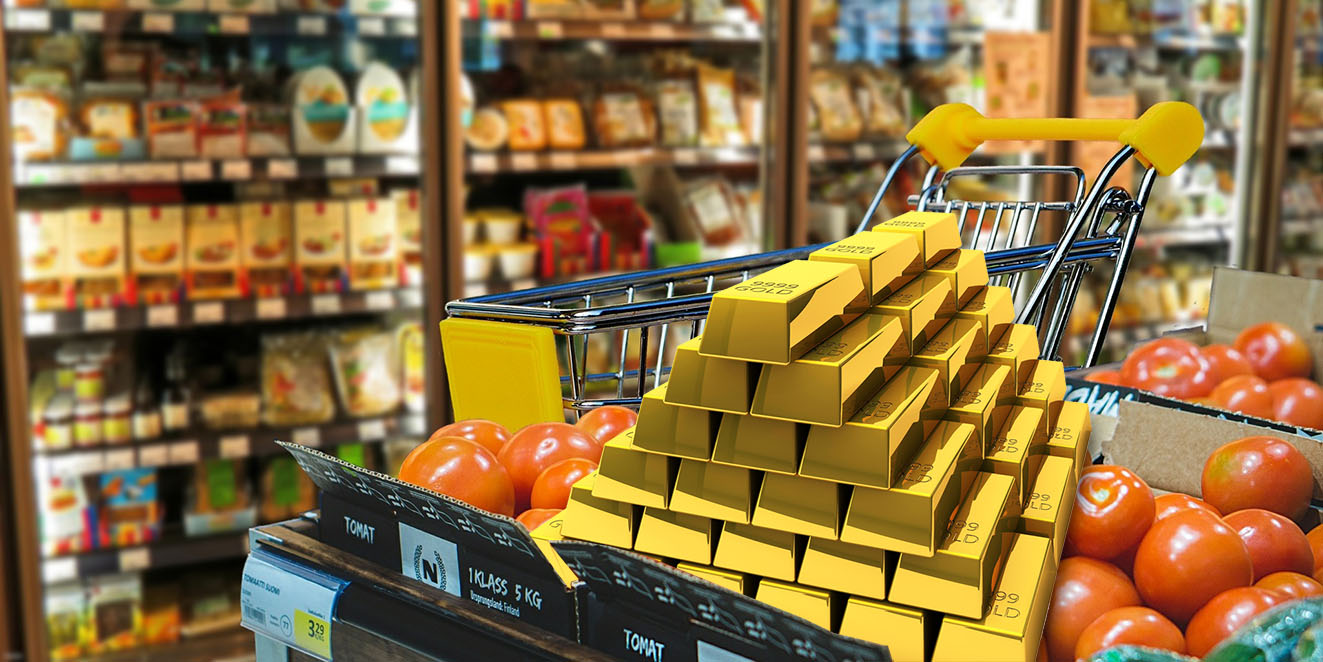 Gold im Supermarkt kaufen?